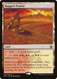 Rugged Prairie - Masters 25 - Magic: The Gathering card