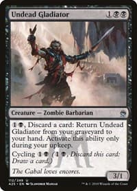 Undead Gladiator - Masters 25 - Magic: The Gathering card