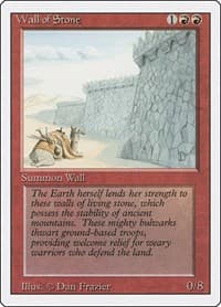 Wall of Stone - Revised Edition - Magic: The Gathering card