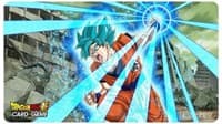 Super Saiyan Blue Son Goku Playmat with Playmat Tube for Dragon Ball Super CCG - Ultra Pro Playmats - Playmats card