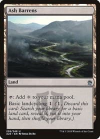 Ash Barrens - Masters 25 - Magic: The Gathering card