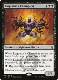 Laquatus's Champion - Masters 25 - Magic: The Gathering card