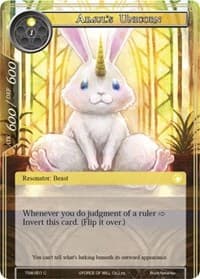 Aimul's Unicorn // Aimul's Twisted Beast - The Time Spinning Witch - Force of Will card