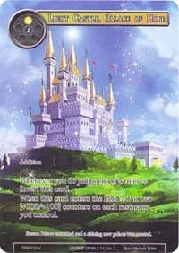 Light Castle, Palace of Hope // Dark Castle, Palace of Despair (Full Art) - The Time Spinning Witch - Force of Will card