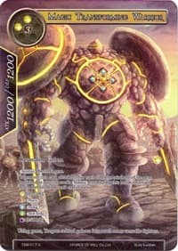 Magic Transforming Warrior (Full Art) - The Time Spinning Witch - Force of Will card