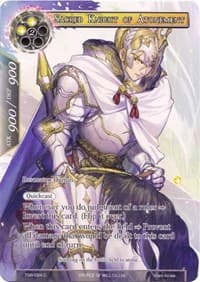 Sacred Knight of Atonement // Dark Knight of Conviction (Full Art) - The Time Spinning Witch - Force of Will card