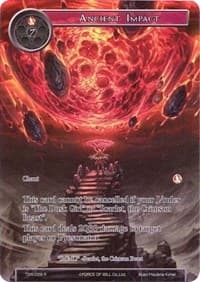 Ancient Impact (Full Art) - The Time Spinning Witch - Force of Will card