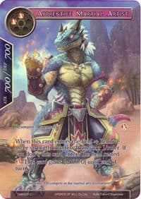 Apprentice Martial Artist (Full Art) - The Time Spinning Witch - Force of Will card