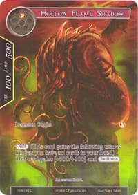 Hollow Flame Shadow (Full Art) - The Time Spinning Witch - Force of Will card