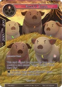 Piggy's Child (Full Art) - The Time Spinning Witch - Force of Will card