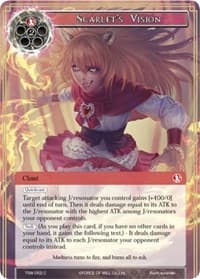 Scarlet's Vision - The Time Spinning Witch - Force of Will card
