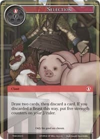 Selection - The Time Spinning Witch - Force of Will card