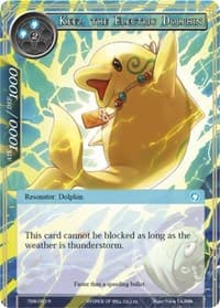 Keez, the Electric Dolphin - The Time Spinning Witch - Force of Will card