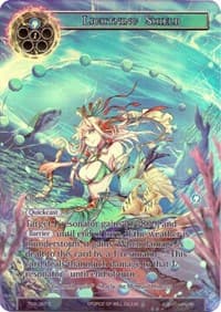 Lightning Shield (Full Art) - The Time Spinning Witch - Force of Will card
