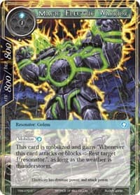 Magic Electric Warrior - The Time Spinning Witch - Force of Will card