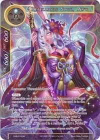 Rebellious Soul, Ayu (Full Art) - The Time Spinning Witch - Force of Will card