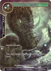 Sea Serpent (Full Art) - The Time Spinning Witch - Force of Will card