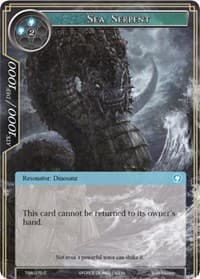 Sea Serpent - The Time Spinning Witch - Force of Will card
