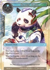 Soaked Panda - The Time Spinning Witch - Force of Will card