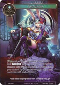 Treachery (Full Art) - The Time Spinning Witch - Force of Will card