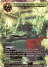 Approaching the Truth (Full Art) - The Time Spinning Witch - Force of Will card
