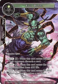 Evil Djinni (Full Art) - The Time Spinning Witch - Force of Will card