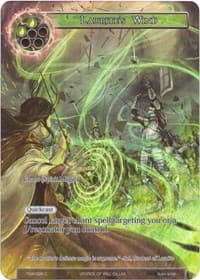 Laurite's Wind (Full Art) - The Time Spinning Witch - Force of Will card