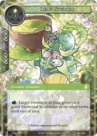 Leaf Steward - The Time Spinning Witch - Force of Will card