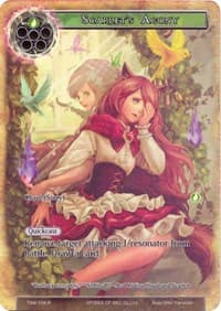 Scarlet's Agony (Full Art) - The Time Spinning Witch - Force of Will card