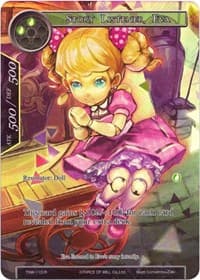 Story Listener, Eva (Full Art) - The Time Spinning Witch - Force of Will card