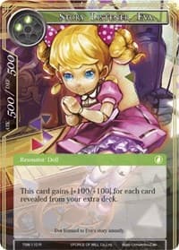 Story Listener, Eva - The Time Spinning Witch - Force of Will card
