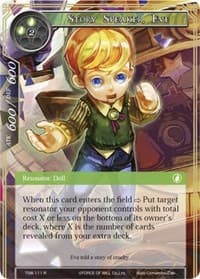 Story Speaker, Eve - The Time Spinning Witch - Force of Will card