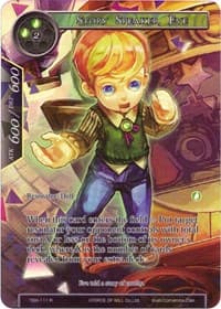 Story Speaker, Eve (Full Art) - The Time Spinning Witch - Force of Will card