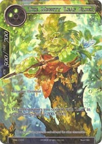 The Mighty Leaf Elder (Full Art) - The Time Spinning Witch - Force of Will card