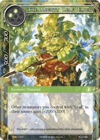 The Mighty Leaf Elder - The Time Spinning Witch - Force of Will card