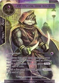 Black Star, Blazer Thieves Gang Leader (Full Art) - The Time Spinning Witch - Force of Will card