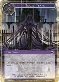 Black Tears - The Time Spinning Witch - Force of Will card