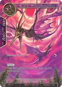 Black Wing Dinosaur (Full Art) - The Time Spinning Witch - Force of Will card