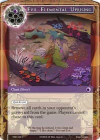 Evil Elemental Uprising - The Time Spinning Witch - Force of Will card