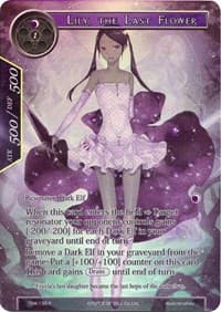 Lily, the Last Flower (Full Art) - The Time Spinning Witch - Force of Will card