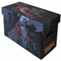 Short Comic Box - Art: Hellboy - BCW Comic Storage Boxes - Collectible Storage card