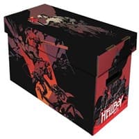 Short Comic Box - Art: Hellboy in Hell - BCW Comic Storage Boxes - Collectible Storage card