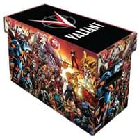 Short Comic Box - Art: Valiant Universe - BCW Comic Storage Boxes - Collectible Storage card