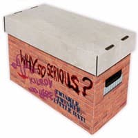 Short Comic Box - Art: Brick - BCW Comic Storage Boxes - Collectible Storage card