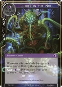 Lurker in the Null - The Time Spinning Witch - Force of Will card