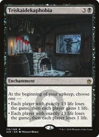 Triskaidekaphobia - Masters 25 - Magic: The Gathering card