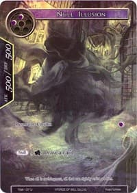 Null Illusion (Full Art) - The Time Spinning Witch - Force of Will card