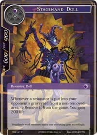Stagehand Doll - The Time Spinning Witch - Force of Will card