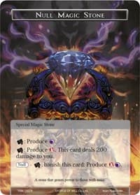 Null Magic Stone - The Time Spinning Witch - Force of Will card