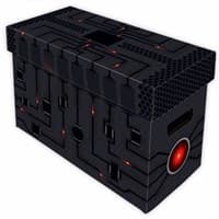 Short Comic Box - Art: CPU - BCW Comic Storage Boxes - Collectible Storage card